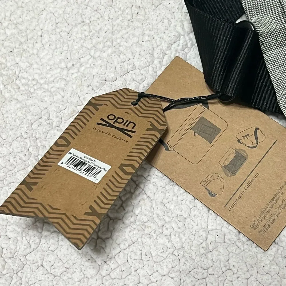 NWT Dell Opin Mini Messenger Notebook Casel3InSlate Gray For 13